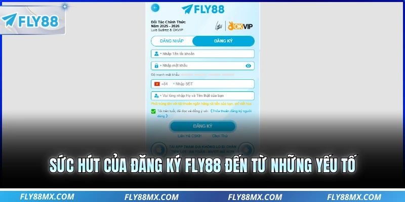Sức hút của đăng ký Fly88 đến từ những yếu tố